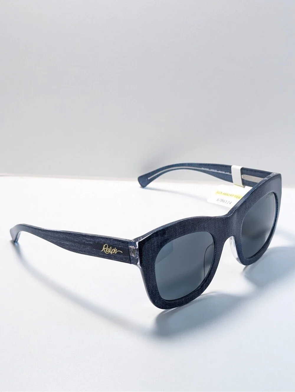 Ralph Lauren RA5225 Blue UV Lens Classic Denim Square Men's Sunglasses 49-24-140